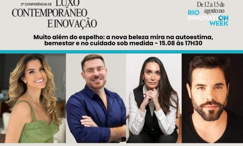 Dr Fabio Barros beleza no Rio Innovation Week